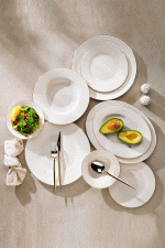 Schafer Endless Yemek Takımı 56 Parça-Altın01