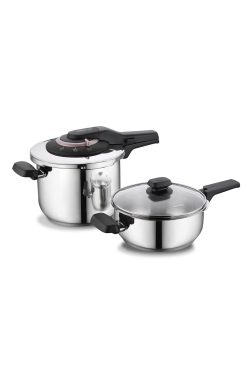 Korkmaz Vita Plus Quattro 4 Parça Düdüklü Tencere Seti A168