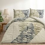 Taç Ella Ranforce Tek Kişilik Nevresim Takımı Kahverengi