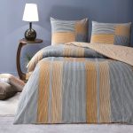 Taç Miles Ranforce Tek Kişilik Nevresim Takımı Turuncu