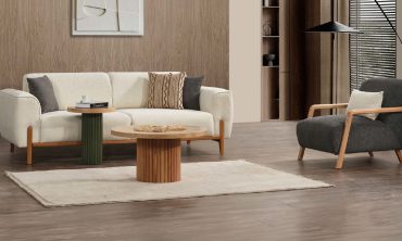 Uras 3’lü Koltuk - Modern İskandinav Esintisi ve Doğal Konfor