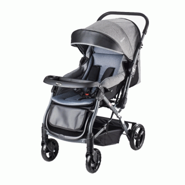 BABY CARE BC65 CAPRON BEBEK ARABASI (S) SİYAH