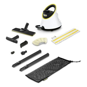 Karcher SC 2 EasyFix Buharlı Temizleyici – 1500W, 3.2 Bar Buhar Basıncı, EasyFix Mop Başlığı, Kimyasalsız Hijyenik Temizlik, Çıkarılabilir Su Tankı