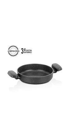 Korkmaz A1348 Ornella Omlet / Sahan 20 cm – Granit Kaplama, Solar Base Taban, İndüksiyon Uyumlu