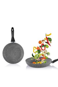 SCHAFER Cory Granite Tava – 28 cm – Gri