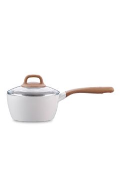 KORKMAZ A2977 Gusto Seramik Sos Tenceresi 18×9 cm – Yüksek Isıya Dayanıklı, Yapışmaz Seramik Kaplama