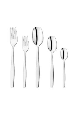 Schafer Sheen 60 Parça Çatal Kaşık Takımı – Gümüş, 12 Kişilik Paslanmaz Çelik