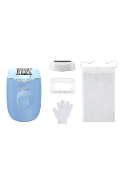 Philips BRE247/05 Satinelle Epilatör – 2 Hızlı, LED Işıklı, Ek Aksesuar Setli