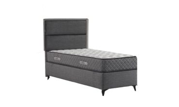 MR Sleep Vior Set 90x190 Gri | Konforlu ve Şık Yatak Seti