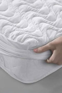 Özdilek Alez Kapitone Sıvı Geçirmez Fitted 100x200 | Yatak Koruyucu, Nefes Alabilir, Antialerjik