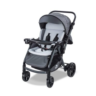 Baby Care BC-500 Combo Maxi Pro Çift Yönlü Bebek Arabası KOYU GRİ