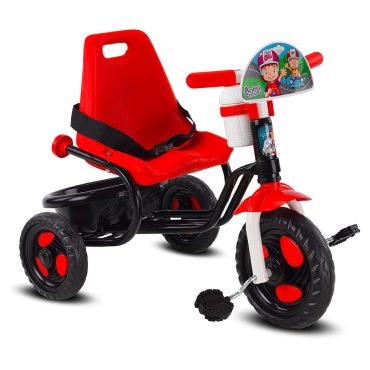 Babyhope 101 Prens Kırmızı-Siyah 3 Tekerlekli Bisiklet