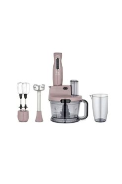 Fakir Mr. Cheff Quadro Blender Seti – 1000W, Çok Fonksiyonlu, Kum Bej