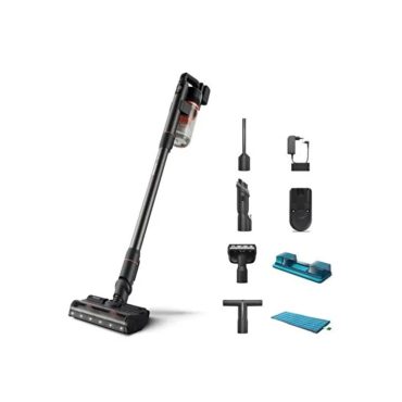 Philips XC7055/01 Aqua Islak & Kuru Şarjlı Dikey Süpürge – 80 dk Çalışma Süresi, LED Başlık