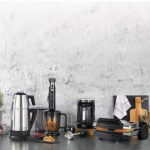 Schafer KEA Elektroset Plus 4’lü Küçük Ev Aletleri Seti Siyah | Çay Makinesi, Blender, Filtre Kahve Makinesi, Tost Makinesi - Görsel 2