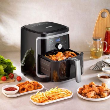 Schafer Thermochef XL Airfryer Siyah | 5.5 Litre Yağsız Sıcak Hava Fritözü