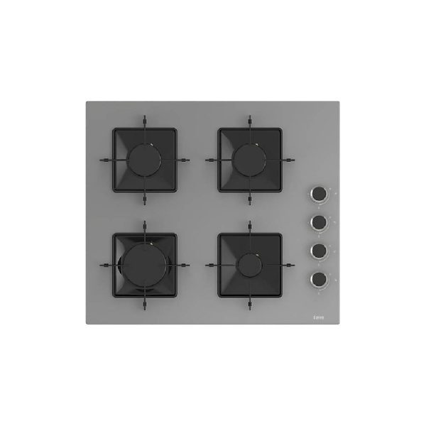 Ferre SS208 60 cm Gri Kare Ankastre Ocak