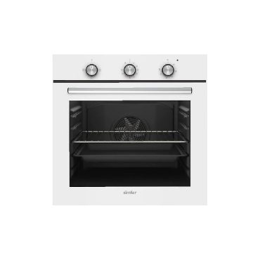 SİMFER ANKASTRE FIRIN DİAMOND 4 FNK. SB8202 BEYAZ CAM