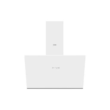 Simfer SD8722 (8722 Diamond) 60 cm Beyaz Cam Eğimli Davlumbaz