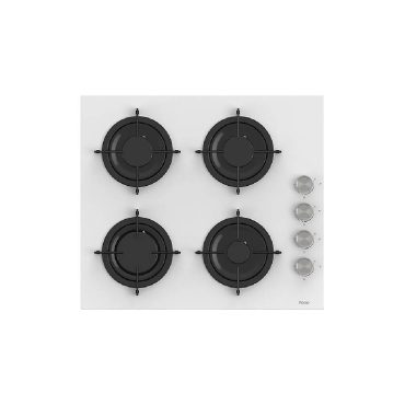 Ferre CS206-FA 60 cm Beyaz Yuvarlak Isı Kademeli Ankastre Ocak