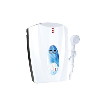 CVS DN 5265 Armutlu Elektrikli Şofben - 3 Kademeli Anında Sıcak Su, 7000W Güç, Termostatik Koruma