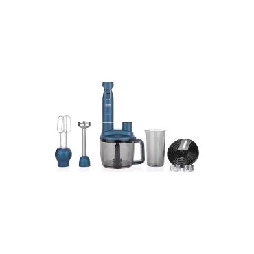 Schafer Chef Blend Mega Blender Set Mavi - 1500W, 4'ü 1 Arada, Paslanmaz Çelik Çırpıcı ve Doğrayıcı