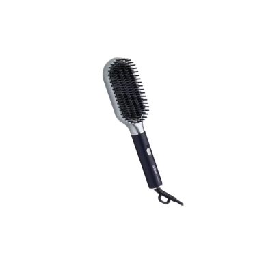 Arzum AR5158 Revolution Elektrikli Saç Düzleştirici Fırça 230°C Seramik Kaplama Platin Gri