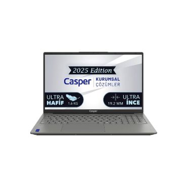 Casper Nirvana X700 Ultra İnce Notebook - AMD Ryzen 5, 8 GB RAM, 500 GB SSD, 15.6" Full HD, FreeDOS