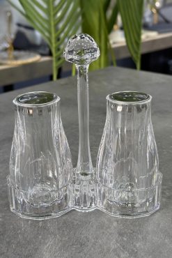 AROW M-462 2'li Akrilik Tuzluk Seti