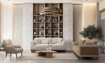 Urban Koltuk Takımı 3+3+1 - Ahşap Panelli Kolçak Detaylı, Dokulu Kumaş, Yüksek Ayaklı, Yataklı Modern Set