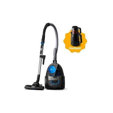 Philips FC9332/07 PowerPro City Torbasız Elektrikli Süpürge - PowerCyclone 5 Teknolojisi, TriActive Başlık ve Arçelik K 7301 Çay Makinesi Hediyeli Avantaj Seti