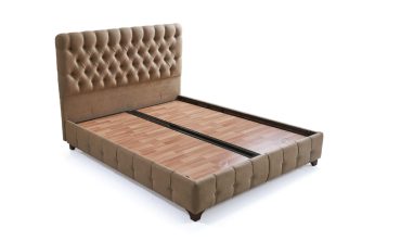 Velvet Lüks Baza ve Başlık Seti - Derin Kapitoneli Başlık, Fitilli Yan Paneller, Sandıklı Baza