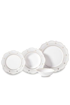 Korkmaz A8274 Eliza Collection 60 Parça 12 Kişilik Porselen Yemek Takımı