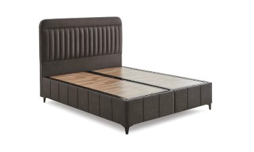 Asel Lüks Baza ve Başlık Seti - Derin Kapitoneli Başlık, Fitilli Yan Paneller, Sandıklı Baza