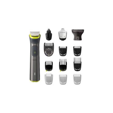 Philips MG7930/15 Multigroom 7000 Serisi - 13'ü 1 Arada Yüz, Saç ve Vücut Bakım Kiti, Kendi Kendini Bileyen Çelik Bıçaklar, Islak ve Kuru Kullanım