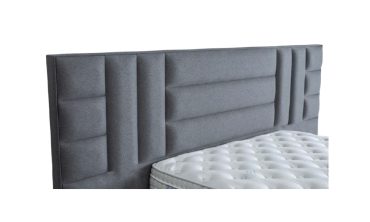 Boston Yüksek Başlık - Modern, Yatay Segmentli Tasarım, Dolgun Dolgulu