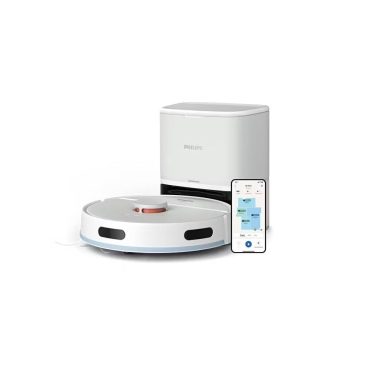 Philips XU2100/20 HomeRun 2100 Serisi Robot Süpürge - Kendi Kendini Boşaltan İstasyonlu, LiDAR Navigasyonlu, Islak ve Kuru Temizlik Yapan Akıllı Süpürge