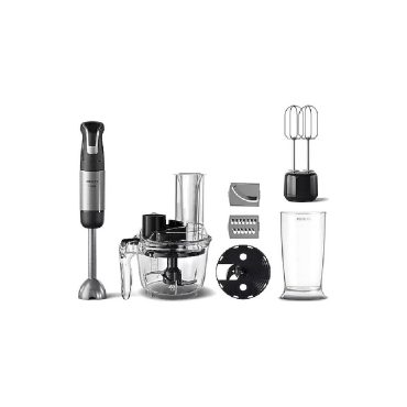 Philips HR 2695-01 Blender Seti - 1200W Güçlü Motor, Çok Fonksiyonlu Mutfak Robotu Sistemi, Paslanmaz Çelik Aksesuarlar