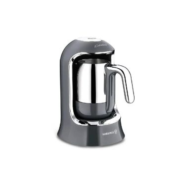 Korkmaz A860-15 Kahvekolik Otomatik Türk Kahvesi Makinesi - Cosmica/Krom, Köz Tadında Pişirme