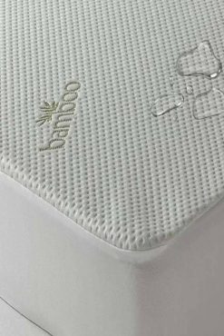 Özdilek Sıvı Geçirmez Bambu Fitted Alez - Tek Kişilik (100x200 cm), Nefes Alan Yüzey, Üstün Koruma