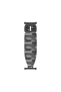 Perilla Ütü Masası Irina Antrasit UAS14007 - Modern Desenli Kılıf, Geniş Ütüleme Yüzeyi, Ayarlanabilir Yükseklik