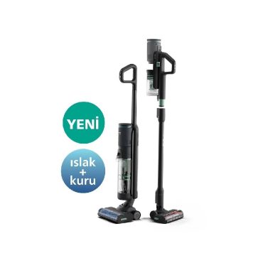 Philips XW7263/11 Islak Kuru Şarjlı Dikey Süpürge - AquaTrio 7000 Serisi, Kablosuz, Gelişmiş Leke Çıkarıcı