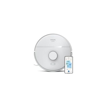 Philips HomeRun 2000 Serisi Aqua XU2000/26 Robot Süpürge - 2700 Pa Emiş Gücü, LiDAR Navigasyon, Islak ve Kuru Temizlik Yapan Akıllı Beyaz Robot Süpürge