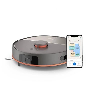 Philips HomeRun 5000 Serisi Aqua XU5000/10 Robot Süpürge - 4000 Pa Ultra Güçlü Emiş, LiDAR Navigasyon, Islak ve Kuru Temizlik Yapan Akıllı Siyah Robot