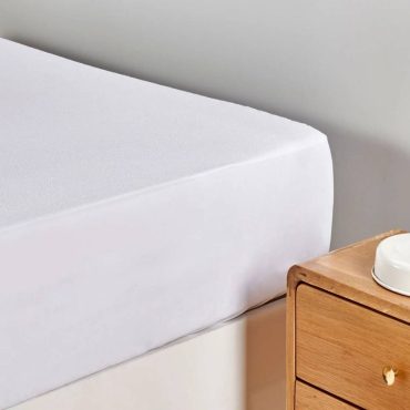 Taç Easy Fitted Alez - 180x200 cm, 120x200 , Beyaz, Pratik Kullanım Yatak Koruyucu