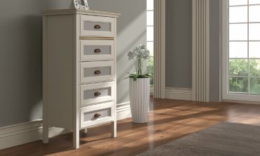 Misto Şifonyer Serisi - Country Tarzı, Ahşap Tablalı, Çekmeceli/Kapaklı