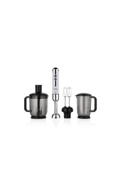 Korkmaz A447-14 Mia Mega Blender Seti - 850W Güçlü Motor, Isıya Dayanıklı Paslanmaz Çelik Blender ve Çırpıcı, 1500 ml Doğrayıcı Hazneli Çok Fonksiyonlu Mutfak Seti