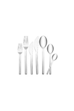Korkmaz A2117 Lima 84 Parça Çatal Kaşık Bıçak Takımı - 12 Kişilik, 18/10 Paslanmaz Çelik, Parlak Yüzeyli ve Ergonomik Tasarımlı Modern Sofra Seti