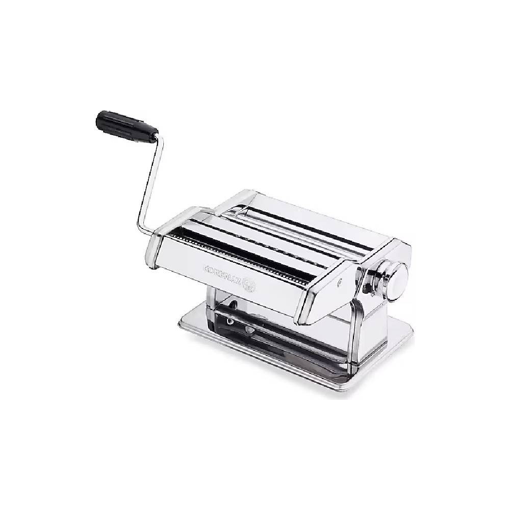 1234567793900 Korkmaz A629-05 Twista Makarna Makinesi - 18 cm Merdane Genişliği, Paslanmaz Çelik Gövde, Ayarlanabilir Hamur Kalınlığı ve Pratik Manuel Kullanım - Görsel 1