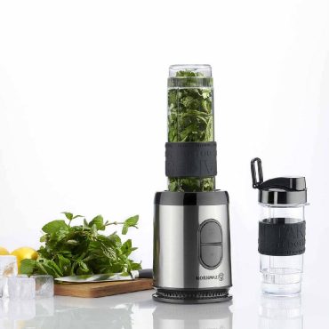 Korkmaz A426-01 Pro-Fit Kişisel Blender - 600W, Inox Gövdeli, Buz Kırma Özellikli, 2 Adet Taşınabilir Şişeli ve Sızdırmaz Kapaklı Smoothie Maker